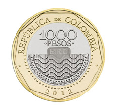 1,000-Peso Coin Reverse (tails)
