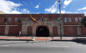 Fotografía zona industrial del Banco de la República en Bogotá