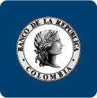 Logo en grises del Banco de la República