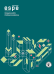 Portada Journal Essays on Economic Policy (ESPE) - Cash and electronic payments