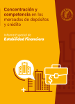 Portada Concentración y competencia en los mercados de depósitos y crédito - Informe especial de Estabilidad Financiera - Septiembre 2025