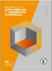 Portada del Informe de la Junta Directiva al Congreso de la República