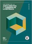 Portada del Informe de la Junta Directiva al Congreso de la República, Marzo de 2021