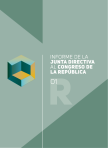 Portada Recuadro 1 Informe de Junta Directiva al Congreso de la República, Marzo 2026