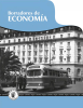 Portada de la colección Borradores de Economía, que evoca la historia del Banco de la República.